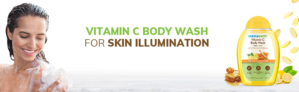 mamaearth Vitamin C Body Wash