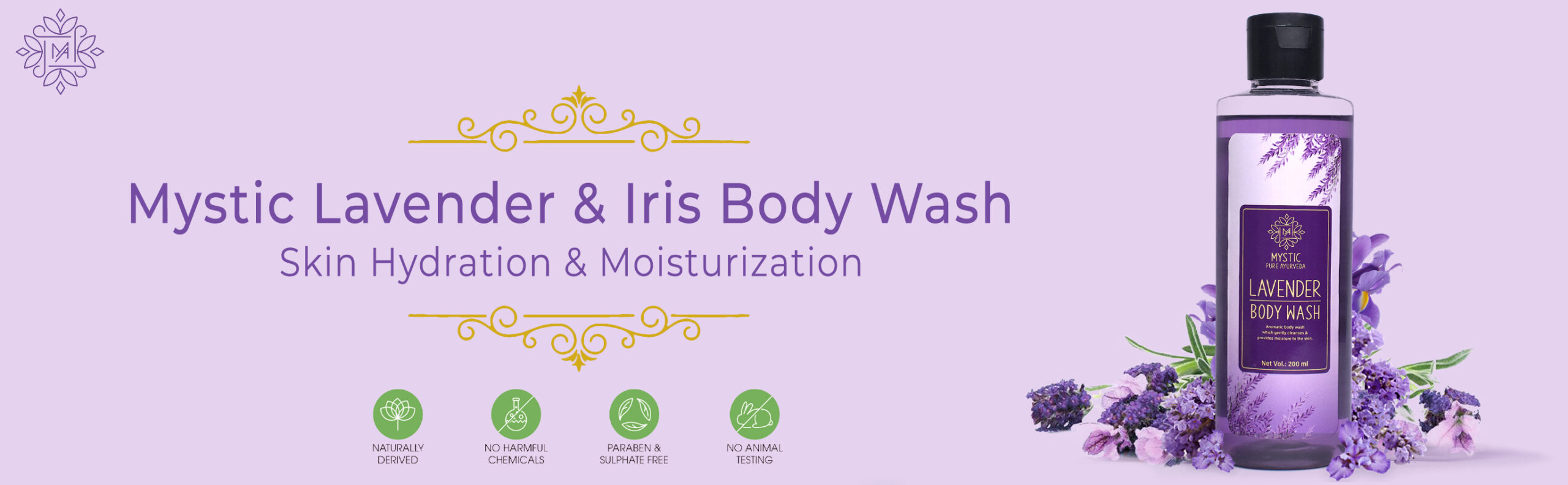 Mystic Lavender and Iris Body Wash