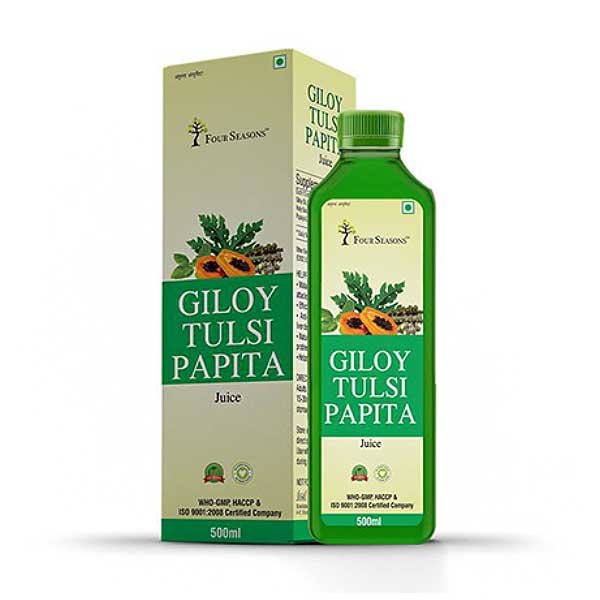 Four Seasons Giloy Tulsi Papita Juice