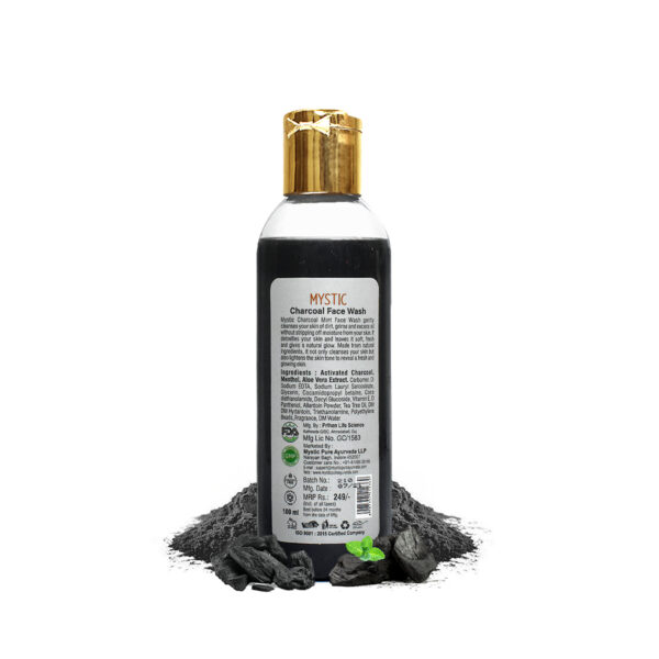 Mystic Charcoal And Mint Face Wash