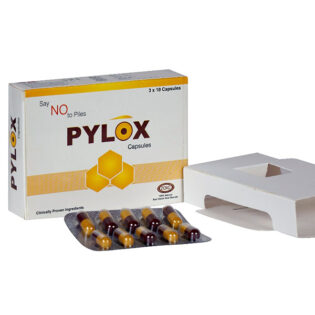 Pylox Capsules for piles (hemorrhoids) or anal fissures