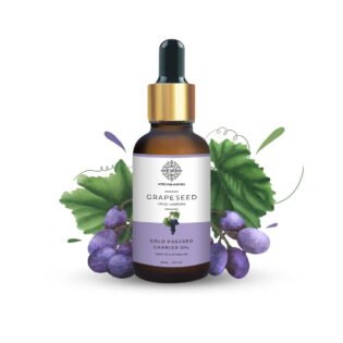 Pure Cold Pressed Grapeseed Oil For Natural Moisturizer with Antioxidant Benefits- 30ml