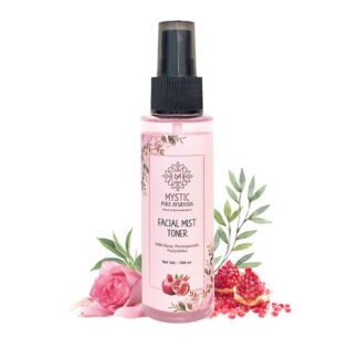 Facial Mist Toner for Glowing and Hydrating skin with Rose, Pomegranate & Manjishta- 100ml