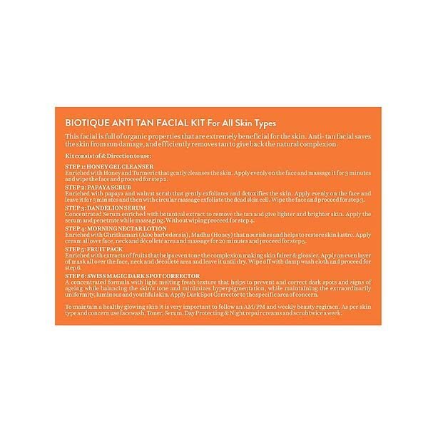 Biotique Bio Anti Tan Facial Kit
