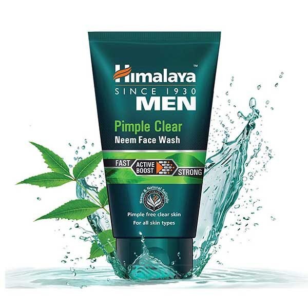 Himalaya Men Pimple Clear Neem Face Wash- 100 ml - Image 2