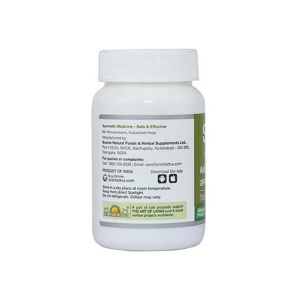 Sri Sri Tattva Ashwagandha Tablet- 60 Tablets - Image 3