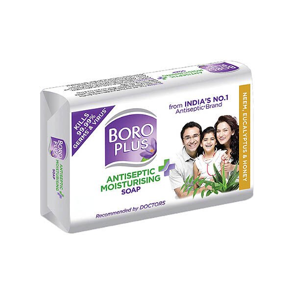 Boroplus Antiseptic Soap- Neem, Eucalyptus & Honey