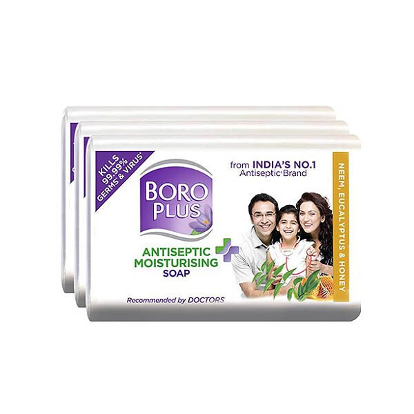 Boroplus Antiseptic Soap- Neem, Eucalyptus & Honey