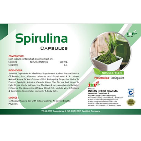 IHP Spirulina Capsules