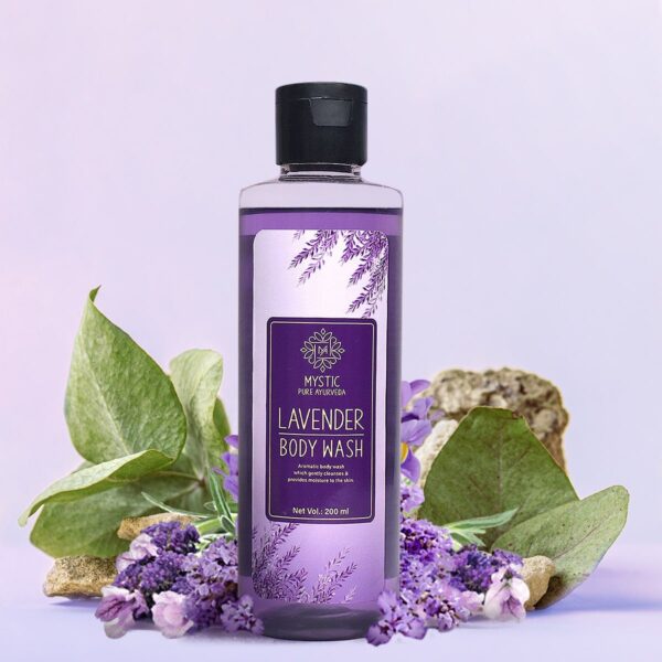 Mystic Lavender Body Wash For Skin Nourishment & Hydration- 200ML - Image 2