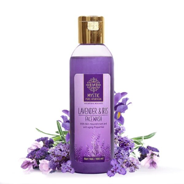 Mystic Lavender Face Wash for Anti- Aging & Skin Nourishment - SLS & Paraben Free -100ML