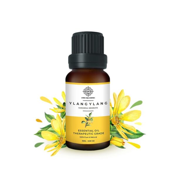 100% Pure Ylang Ylang Essential Oil - Therapeutic Grade Aromatherapy Oil - 15ml