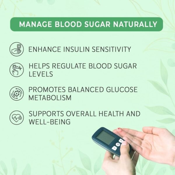 Mystic Diabetic Care Tablets for Control Blood Sugar Levels & Improve Energy Naturally - 60Tab - Image 2